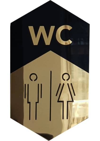 Tuvalet Tabelası – Ahşap – Pleksi - Kadın ve Erkek Banyo Tabelaları - Restorant – Otel – Kafe - Okul