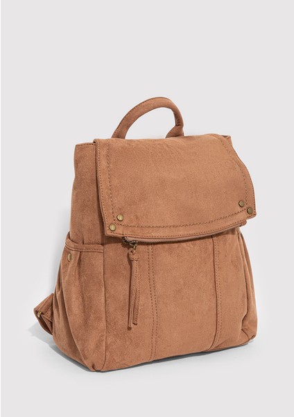 Suni Süet Kahverengi Sırt Çantası 1913388-80713 fırsatları