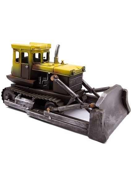 Dekoratif Metal Buldozer Biblo modelleri