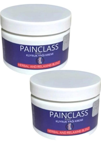 Painclass Kuyruk Yağı Kremi Sırt Boyun Ayak Ağ.rı ve Sızıları Için 150 ml 2 Adet