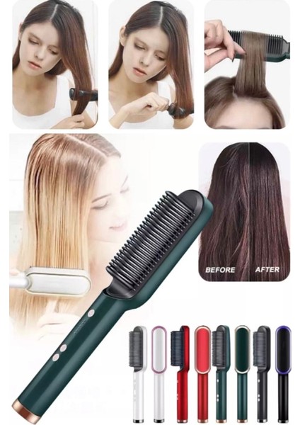 Çok Fonksiyonlu Negatif Iyon Düzleştirici Fırça ve Isı Tarak, Saç Şekillendirici fiyatları