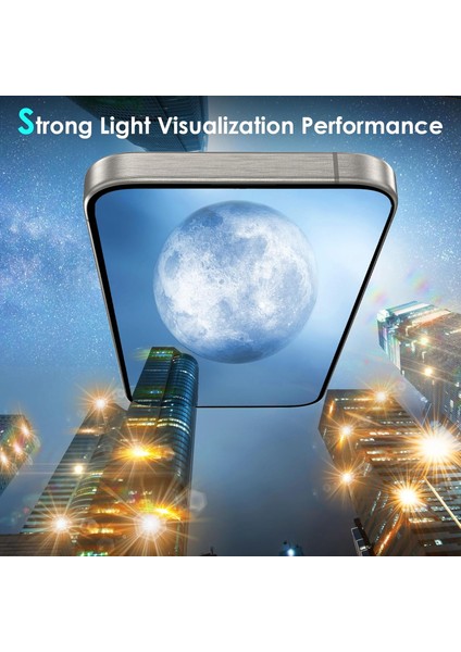 Iphone 16 Pro Max Uyumlu Anti-Reflective Safir Lens Koruyucu Parlamaz Leke Tutmaz Kamera Koruyucu fırsatları