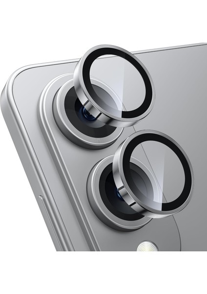 Samsung Galaxy S25 Edge Uyumlu Safir Lens Koruyucu Su Geçirmez Iz Bırakmaz Kamera Koruyucu
