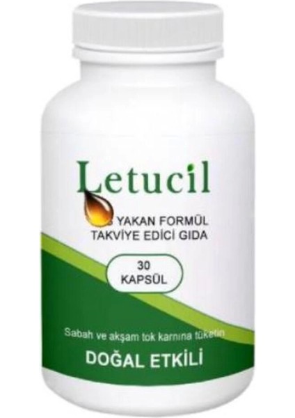 Letucil 30'lu Biberiye&yeşil Çayın Etkisiyle Diyetinize Takviye x 1 Adet