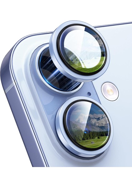 Iphone 17 Uyumlu Safir Lens Koruyucu Su Geçirmez Iz Bırakmaz Kamera Koruyucu