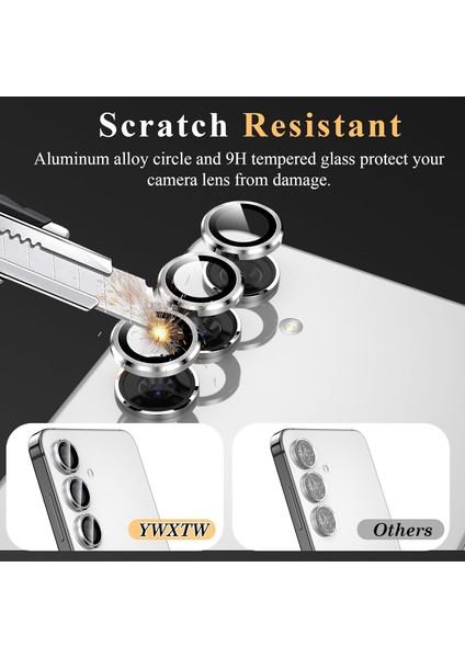 Samsung Galaxy S25 Uyumlu Anti-Reflective Safir Lens Koruyucu Parlamaz Leke Tutmaz Kamera Koruyucu fiyatları