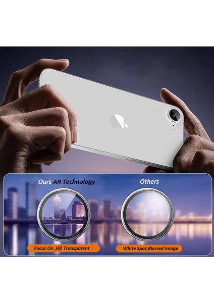 Iphone 16E Uyumlu Safir Lens Koruyucu Su Geçirmez Iz Bırakmaz Kamera Koruyucu modelleri