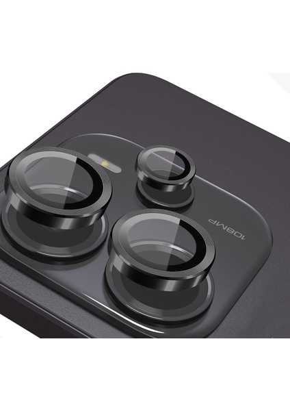 Xiaomi Redmi Note 14 5g Uyumlu Safir Lens Koruyucu Su Geçirmez Iz Bırakmaz Kamera Koruyucu
