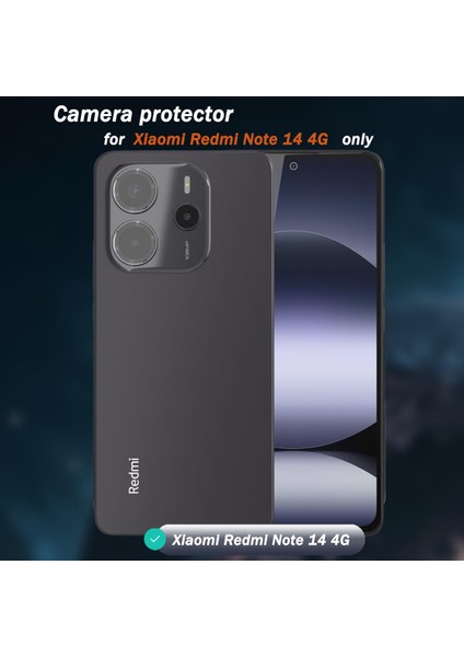 Xiaomi Redmi Note 14 5g Uyumlu Safir Lens Koruyucu Su Geçirmez Iz Bırakmaz Kamera Koruyucu fiyatları