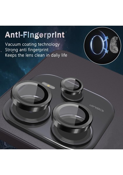 Xiaomi Redmi Note 14 5g Uyumlu Safir Lens Koruyucu Su Geçirmez Iz Bırakmaz Kamera Koruyucu fırsatları