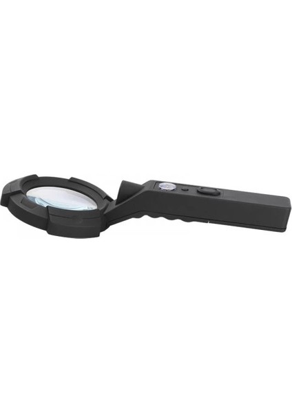 7 LED Aydınlatma,fener,pusula,4x Büyütme Okuma Büyüteç TH600557