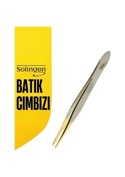 Bfs Ince Uçlu Batık Cımbızı - Şık ve Hassas Kaş Şekillendirme Solingen Professional