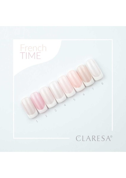 Kalıcı Oje French Time Yarı Şeffaf Parıltılı Açık Pembe 04 5gr indirimleri