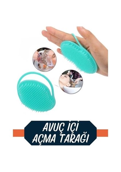 Bfs Saç Yıkama Tarağı Avuçiçi Belgiqa Design