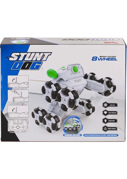 Bfs SYR-666-820 Kumandalı Buharlı 8 Teker Stunt Köpek Araba -Vardem Oyuncak fiyatları