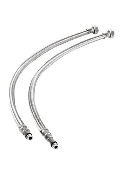 Batarya Flex Hortum 3/8-M10 80 cm Kısa Uç