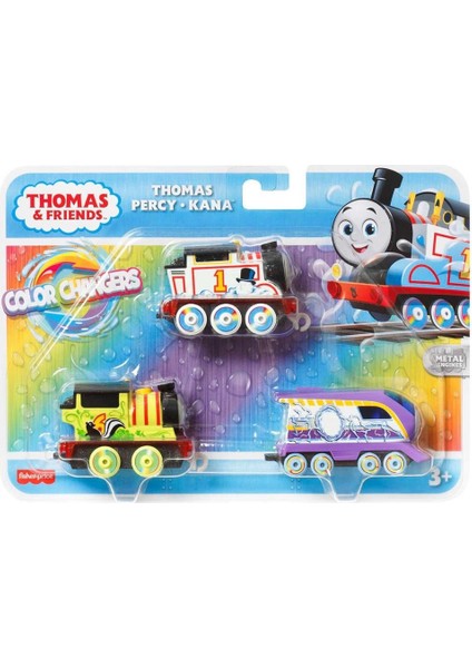 Bfs HNP82 Thomas ve Arkadaşları - Renk Değiştiren Küçük Trenler 3lü Paket