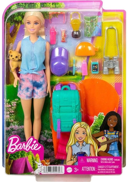 Bfs Nessiworld HDF73 Barbie Kampa Gidiyor Oyun Seti