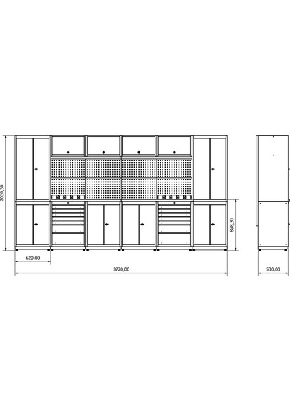 DP.35.100.31 Modüler Çalışma Tezgahı fırsatları