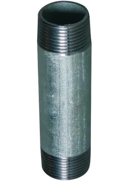 Galvanizli Boru Uzatma Pasolu 1 Lik 15 cm