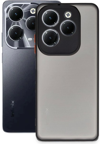 Bfs Infinix Hot 40 Pro Kılıf Montreal Silikon Kapak - Siyah modelleri