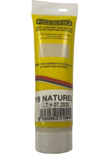 222 Natural Tamir Macunu 200 gr