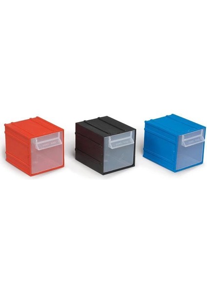 Portbag PÇ014 Çekmece Mavi-Kırmızı
