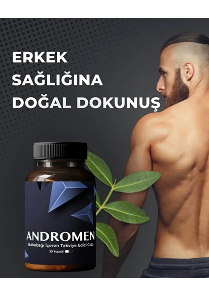 Andromen Erkeklere Kendini Yeniden Keşfet Desteği 30'lu x 1 Adet