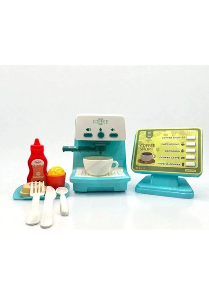 Kutulu 12 Parça Su Akıtma Fonksiyonlu Seslı Işıklı Kahve Makinesi ve Sipariş Ekranı fiyatları