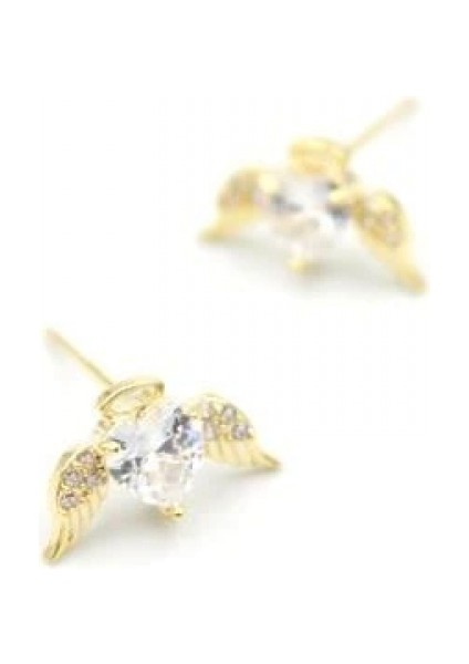 Gümüş Iğneli Kalp Küpe - Altın fiyatları