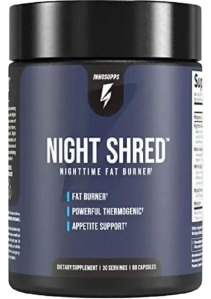 Night Shread Time Fat Burner Gece Yağ Yakma 60 Lı