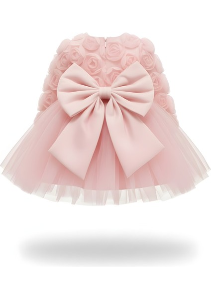 Güllü Kız Çocuk Trend Elbise modelleri