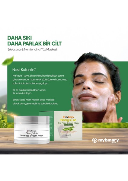 Binary's Lab Krem Maske 50ML