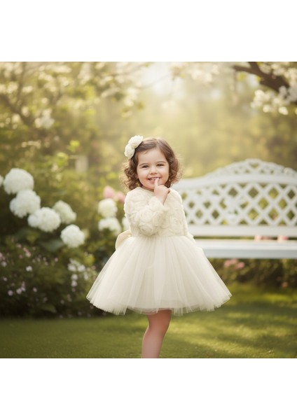 Güllü Kız Çocuk Trend Elbise fırsatları