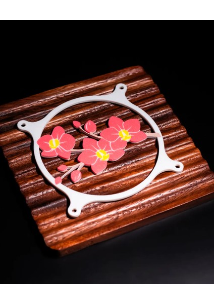 Orkide 120MM Fan Kapağı | Bilgisayar Kasası Toz Koruma ve Şık Tasarım modelleri