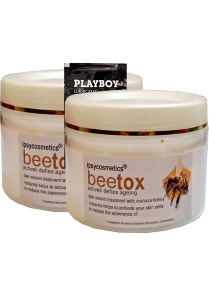 Ipsycosmetics Beetox Arı Özü Kremi 100 ml x 2 Adet + Jel