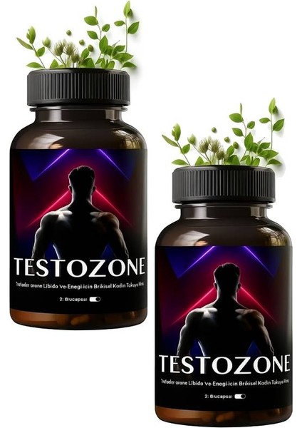 Testozone Erkekler Için Dayanıklılığın Yeni Adresi 30'lu x 2 Adet