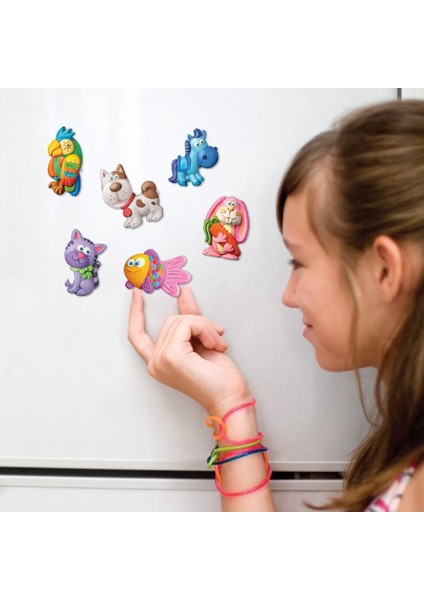 Bfs 4m Sevimli Hayvanlar Kalıp ve Boyama Seti modelleri