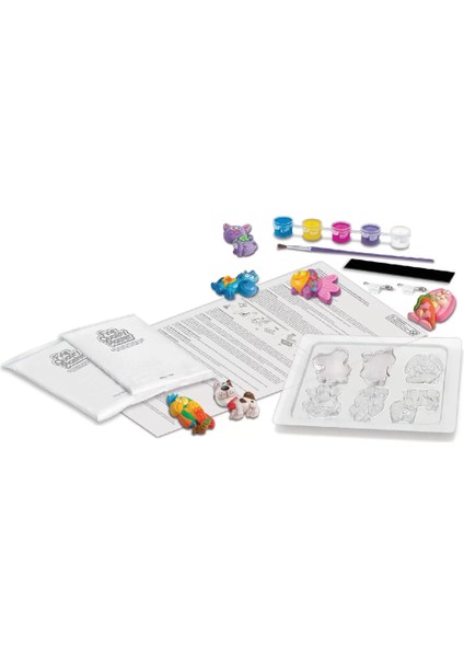 Bfs 4m Sevimli Hayvanlar Kalıp ve Boyama Seti fırsatları