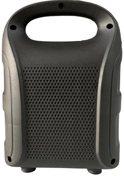 Bfs Tutmalı Mini Hoparlör Işıklı Taşınabilir Bluetooth Wireless Radyolu Sd Kart ve USB Girişli Hoparlör