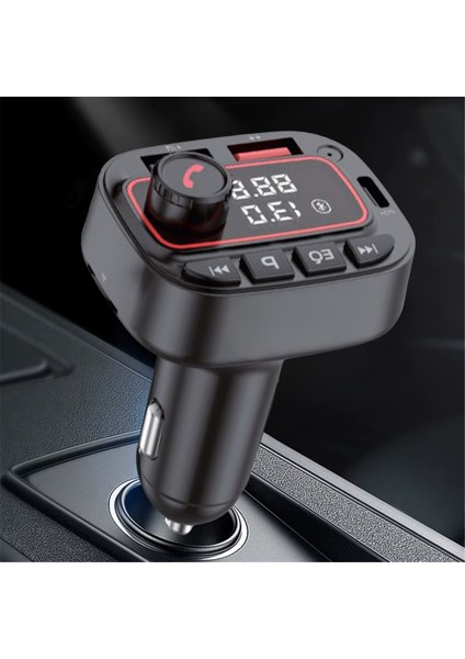 Araba Araç Içi Çakmaklık Müzik Çalar Bluetooth Fm Transmitter USB Müzik Çalar Pd 30W Araç Şarj Aleti fiyatları