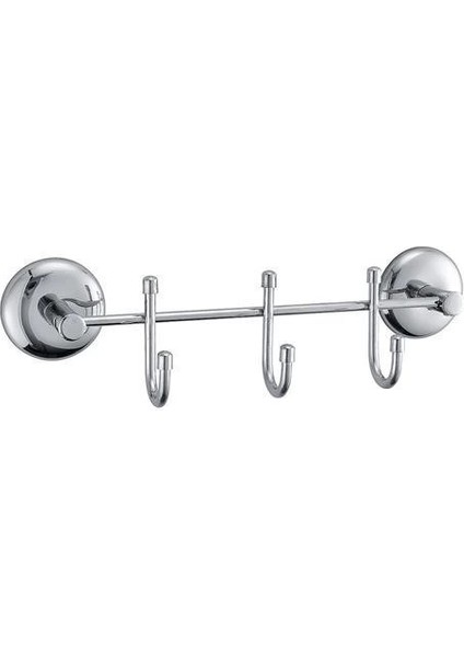 Bfs 3 Kancalı Dekoratif Askılık Mutfak Banyo Duvar Yüzeyi Askısı