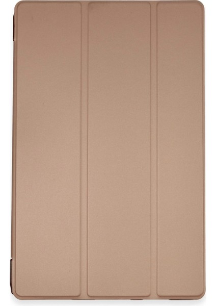 Bfs iPad Pro 13 (2024) Kılıf Tablet Smart Kılıf - Rose Gold