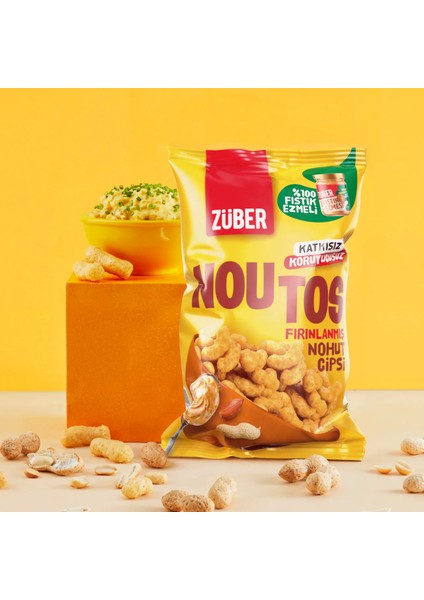 Bfs Züber Noutos Fırın Nohut Cipsi 55 gr Fıstık fırsatları