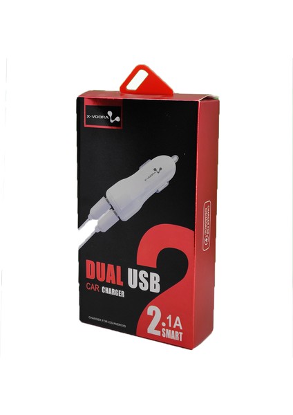 Araba Araç Telefon 2 Girişli Hızlı Şarj Aleti Şarj Soketi Girişli Micro Kablolu 2 Girişli Araç Soket fırsatları