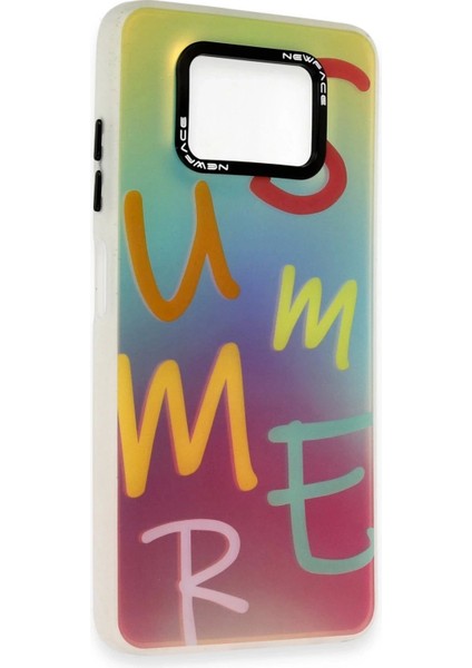 Bfs Xiaomi Pocophone X3 Kılıf Estoril Desenli Kapak - Estoril - 3