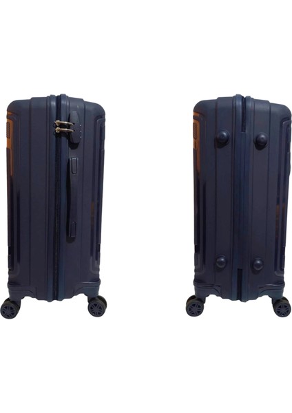 ☾ ✩ 𝐓𝐔̈𝐑𝐊 𝐘𝐈𝐋𝐃𝐈𝐙𝐈 ☾ ✩ Travel Polo Esnek Kauçuk Üstün Kaliteli Büyük Boy Valiz 𝟕𝟓 𝐜𝐦 indirimleri