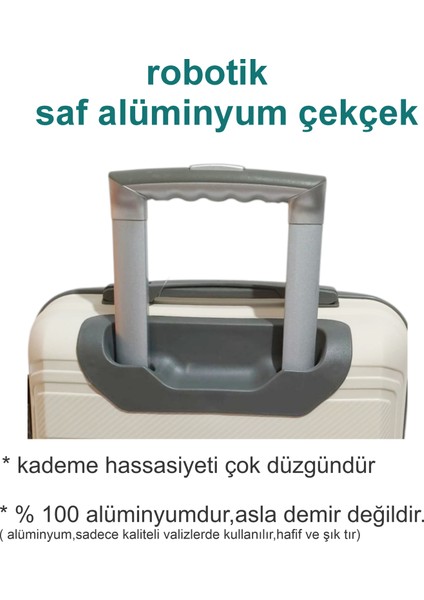 ☾ ✩ 𝐓𝐔̈𝐑𝐊 𝐘𝐈𝐋𝐃𝐈𝐙𝐈 ☾ ✩ Travel Polo Esnek Kauçuk Üstün Kaliteli Büyük Boy Valiz 𝟕𝟓 𝐜𝐦 indirimleri