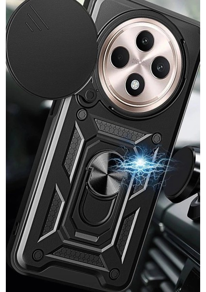 Bfs Xiaomi Redmi 14C Kılıf Pars Lens Yüzüklü Silikon - Yeşil fırsatları