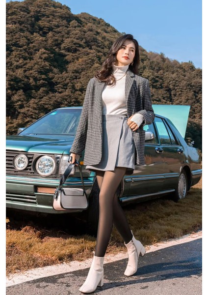 Ince Çorap Görünümlü Termal Külotlu Çorap, Ayakları Sıcak Tutan Kışlık Tayt Çorap indirimleri